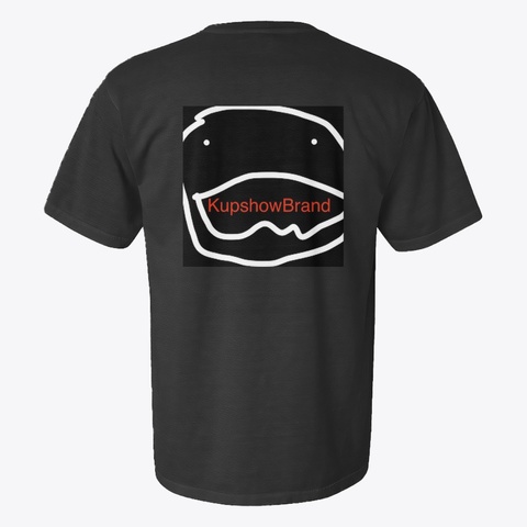 Red Tone Kupshow Brand T Black T-Shirt Back