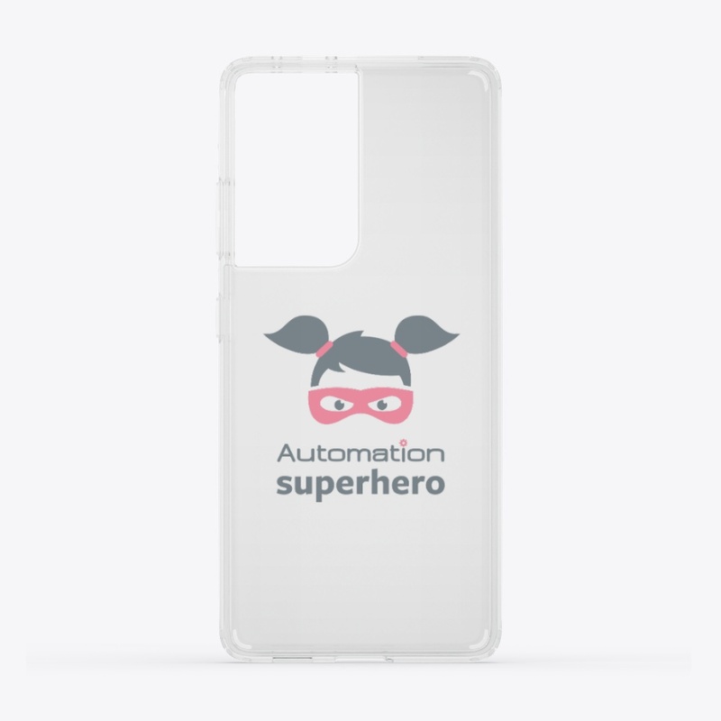 Automation Superhero Pink Mask