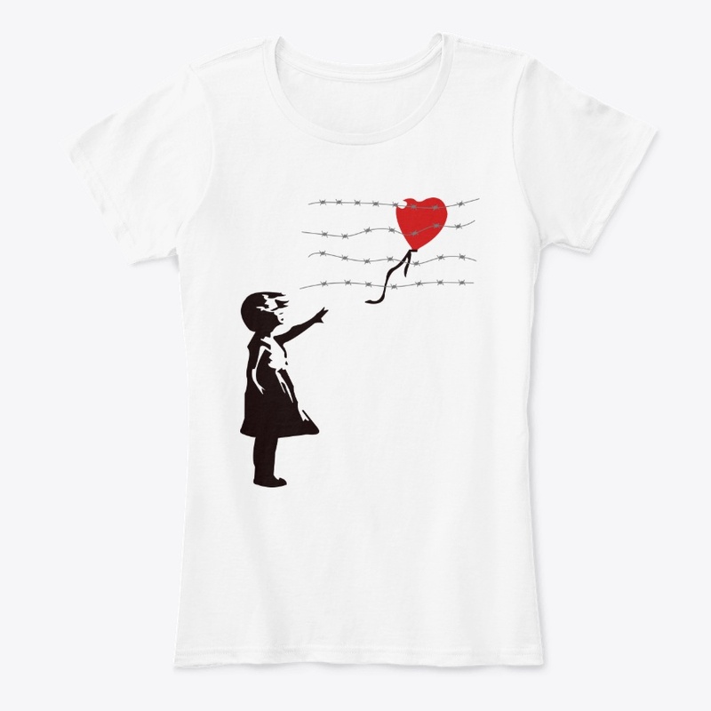 Mood t-shirt art Banksy girl2