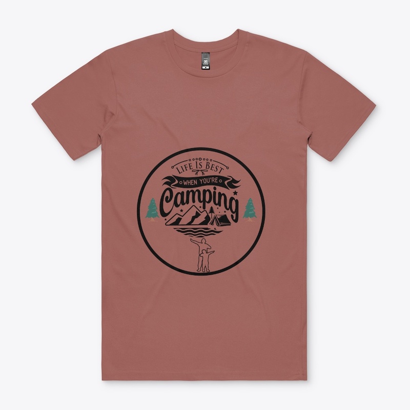 Camping T shirt for Fathers Day