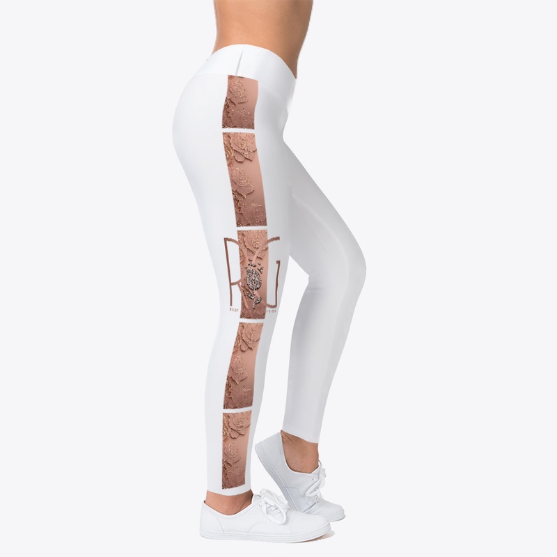 RGC WOMENS PREMIUM ROSE GOLD LEGGINGS