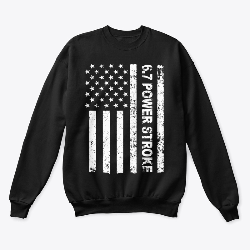 6.7 Power Stroke Diesel American Flag