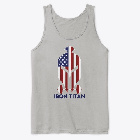 The Patriot Tank Athletic Heather T-Shirt Front