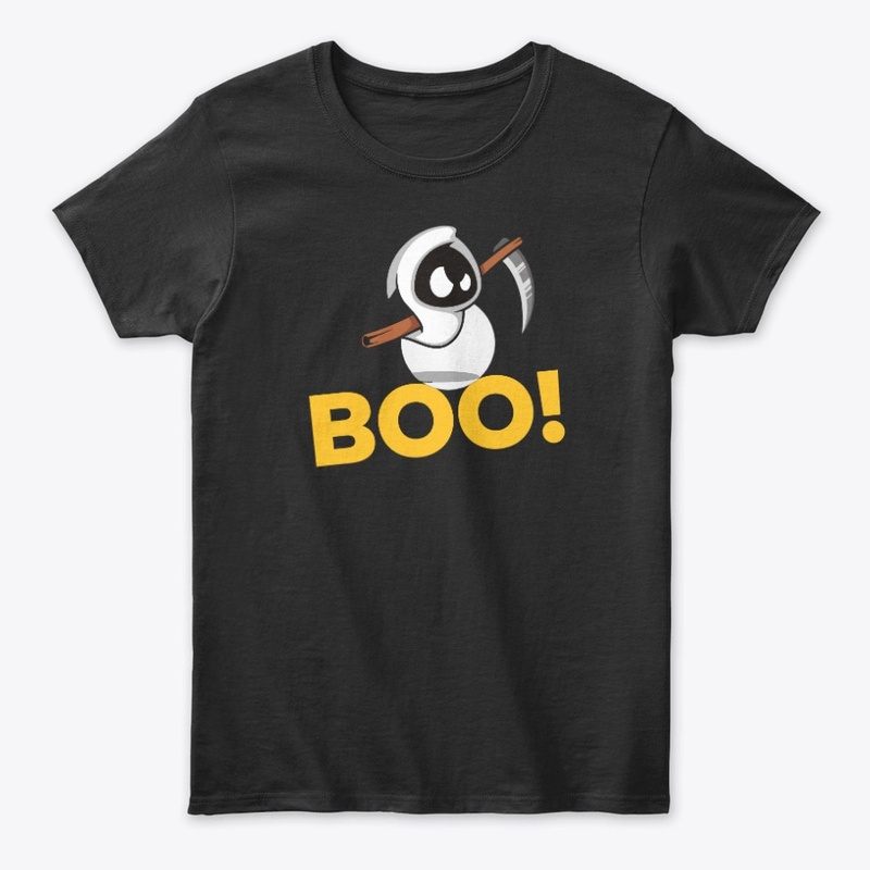 Boo Halloween T-shirt For Adults