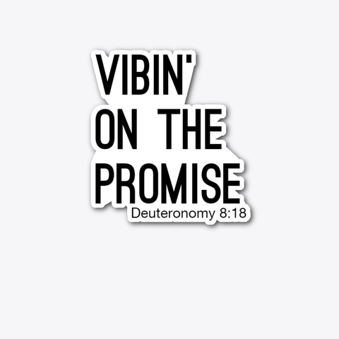 Vibin' On The Promise Standard T-Shirt Front