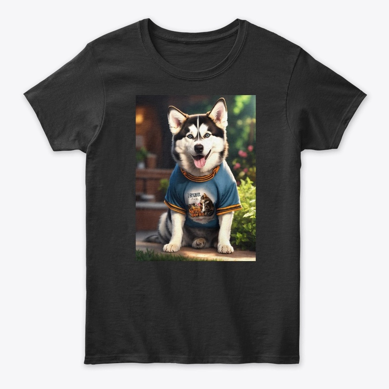 Adorable Husky T-Shirt Collection
