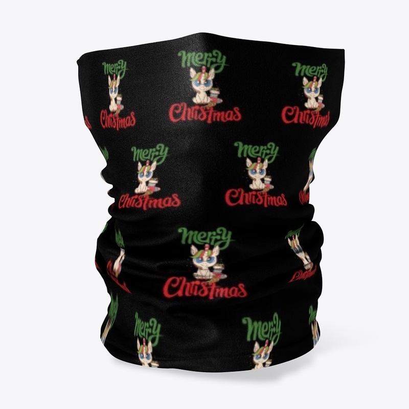 Merry Christmas Unicorn Candy Cane