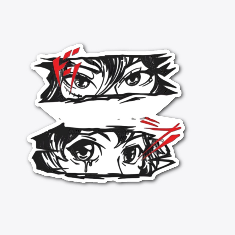 "Vigilant Eyes: Anime Gaze"