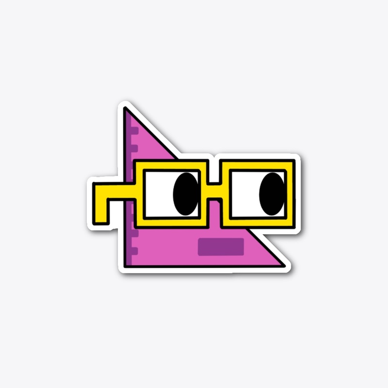 Triangle Noundles Sticker