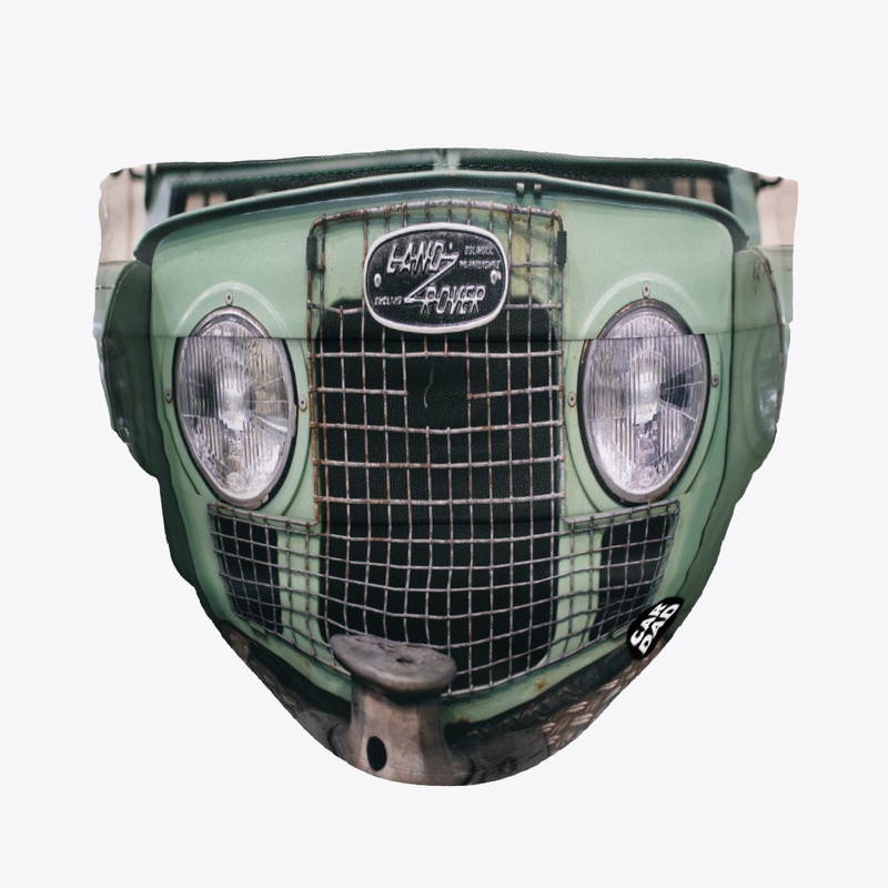 Classic Land Rover Face Mask