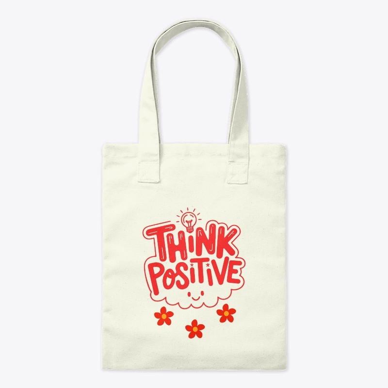 Think Positive Affirmation Artwork