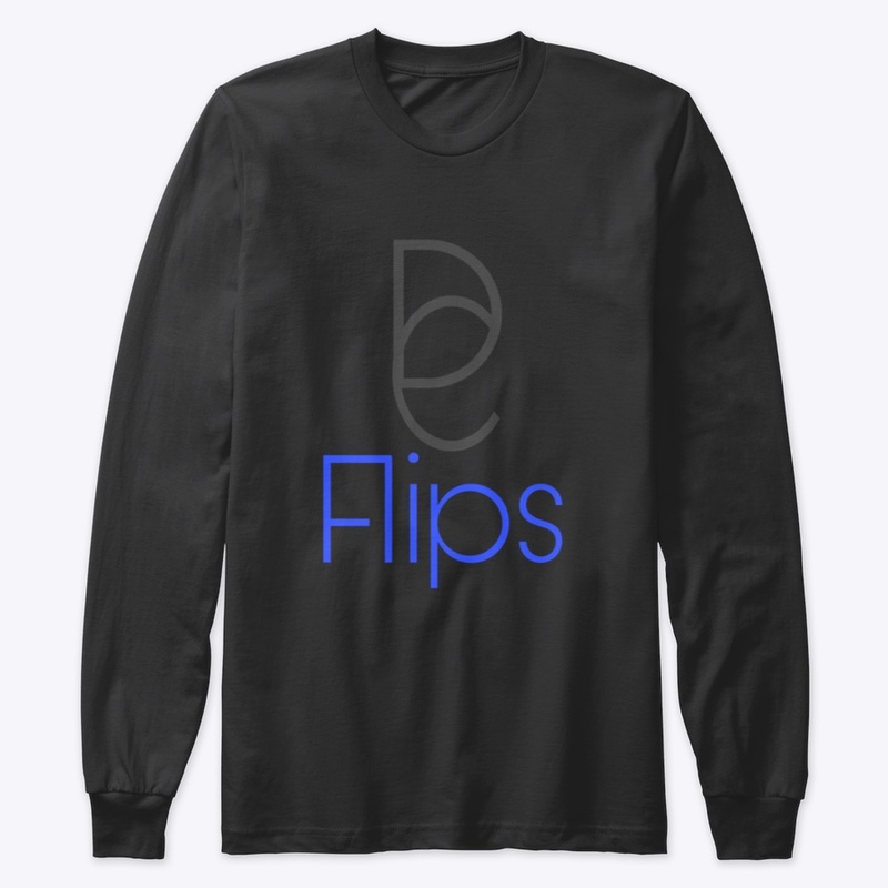 Long-sleeve Simple Logo Tee