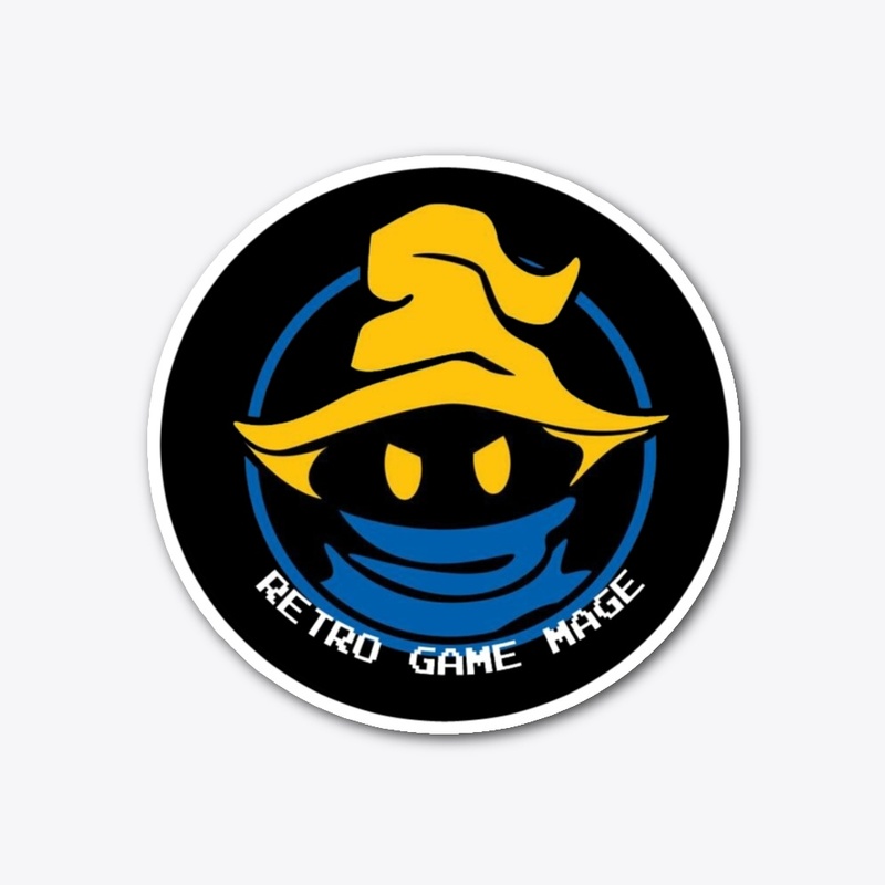 Retro Game Mage Logo