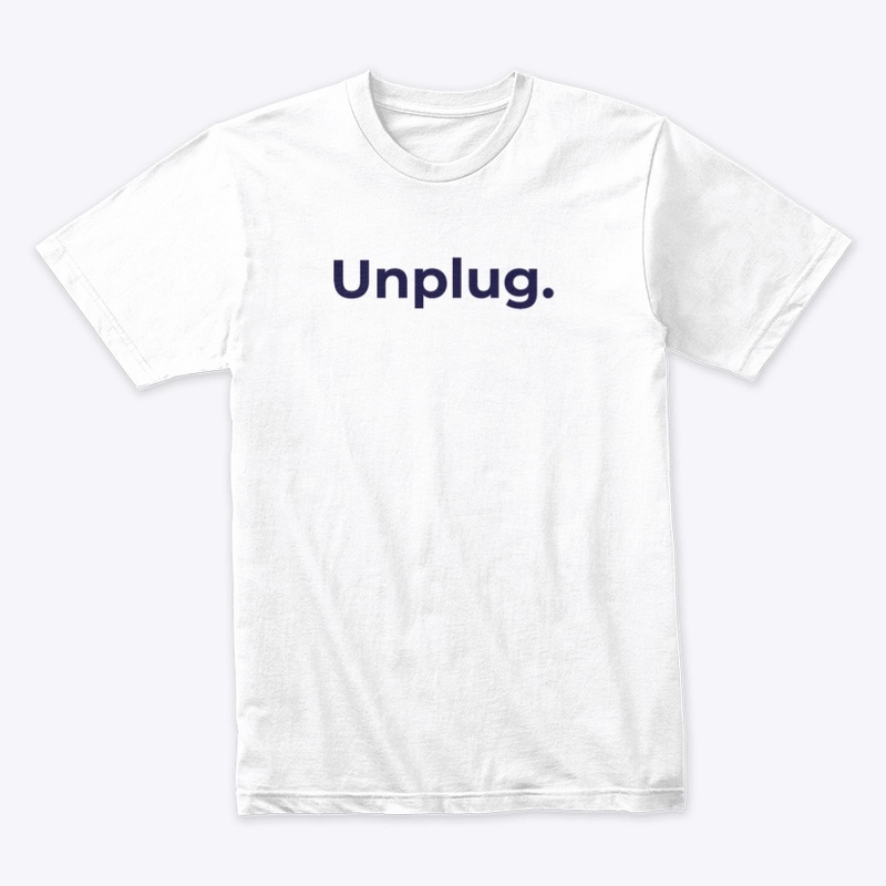 Good Energy Unplug Tee White