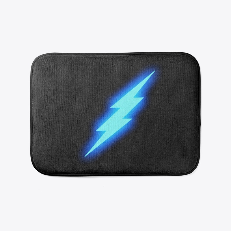 Blue lightning Bolt 