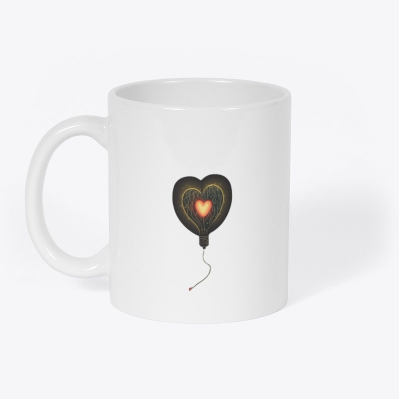 Heart Shaped Balloon Lightbulb