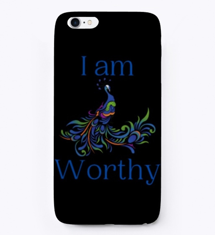 I Am Worthy Peacock Design 