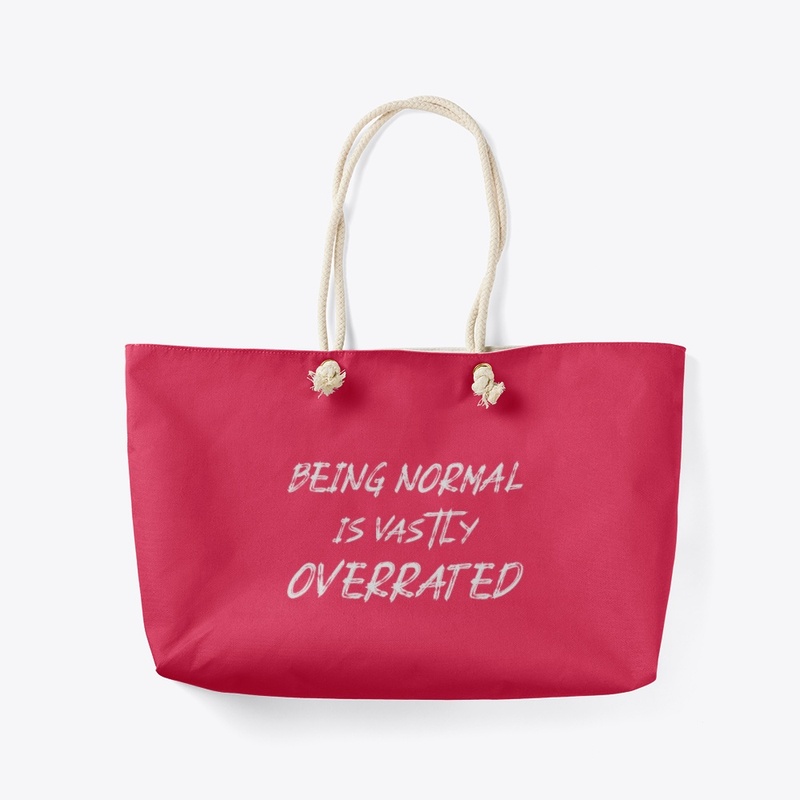 Being normal is vastly overrated