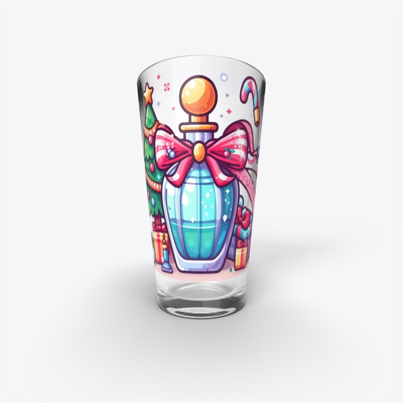 Christmas Holiday Perfume Bottle Tee