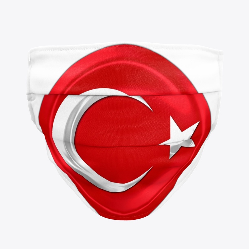 Turkey Flag Mask 1