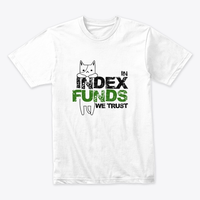 In Index Funds We Trust, Cat lover gift