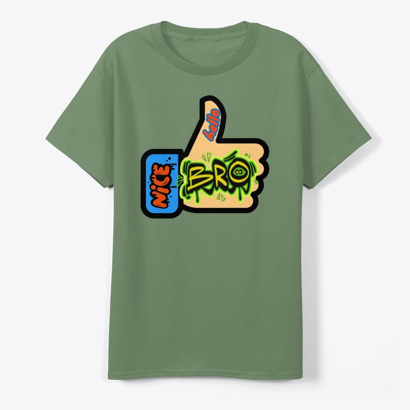 Nice Bro / Smile Bro Kids & Gents Tee