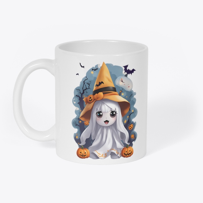 Cute Ghost Girl Halloween