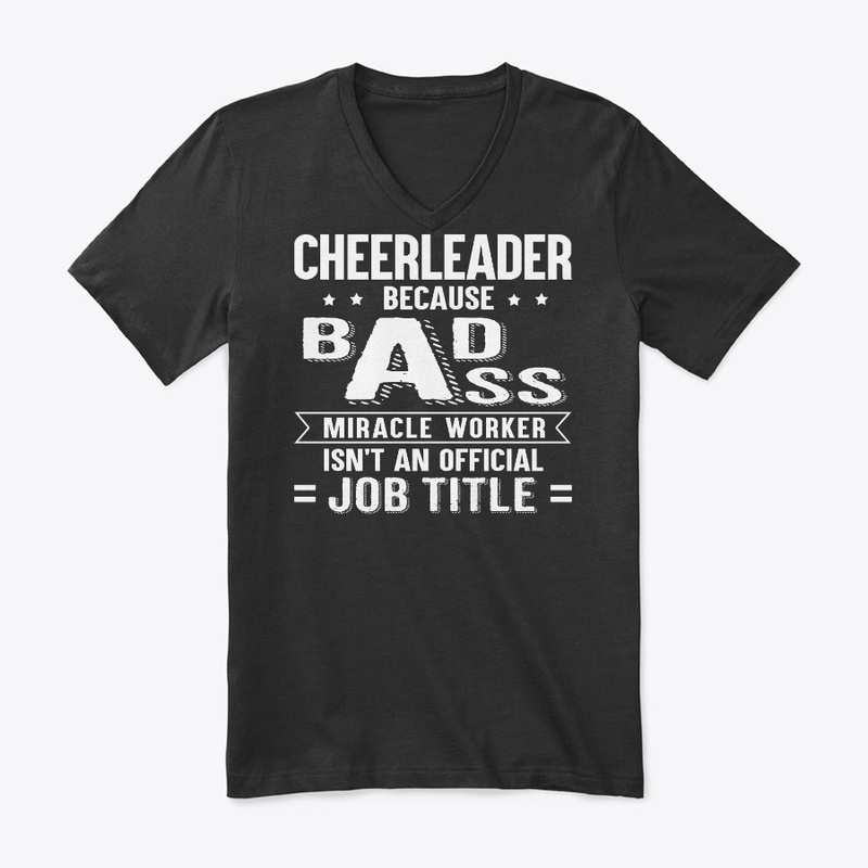 Funny Cheerleader Gift Miracle Worker