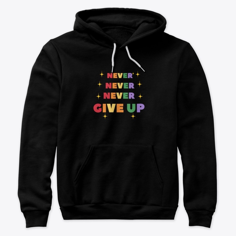 The Never Give Up Tee