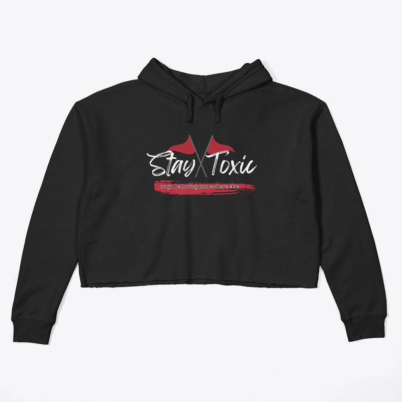stay toxic red splash