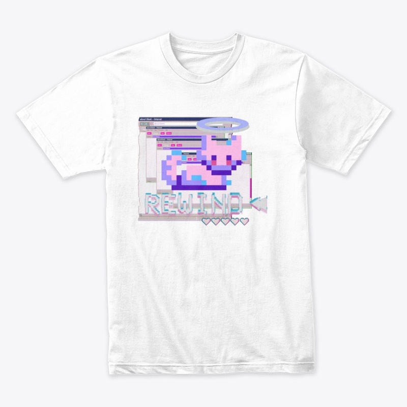 Kawaii angel cat design