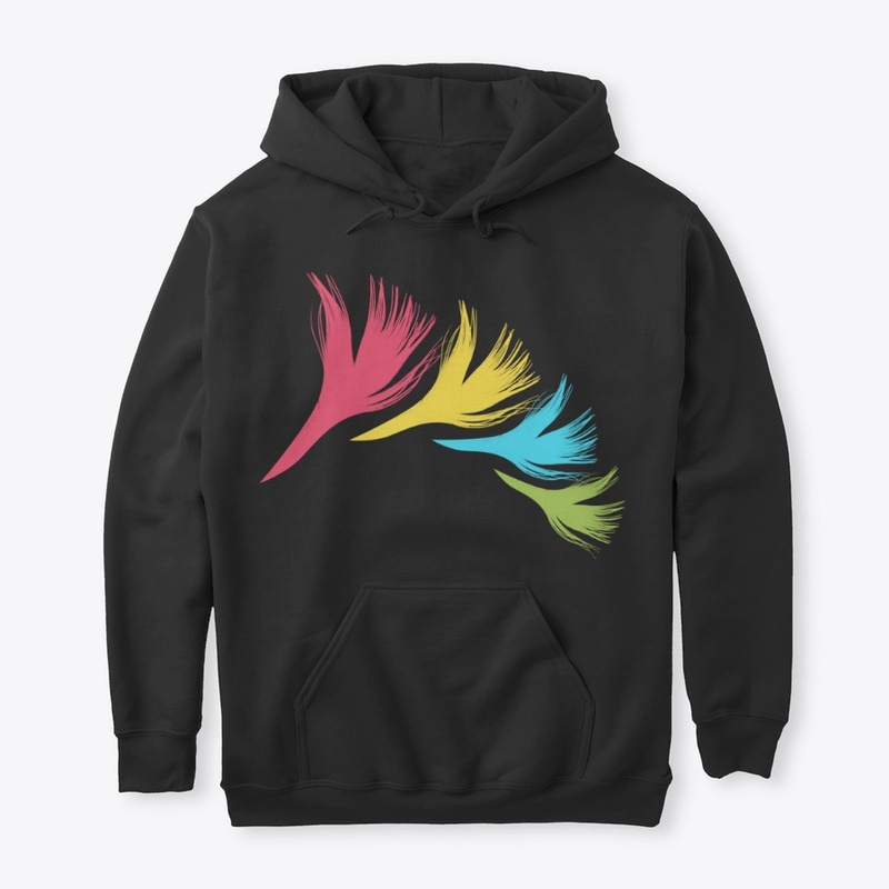 TREE MODERN SIMPLE FEATHER DESIGN