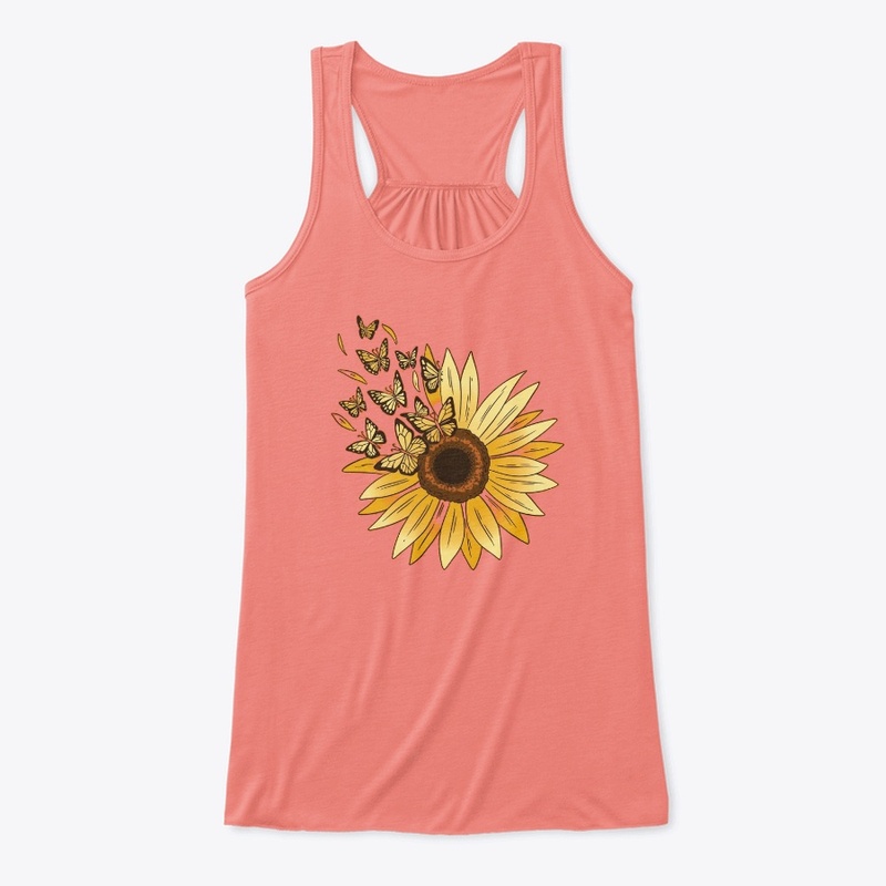 SUNFLOWER &amp; BUTTERFLIES