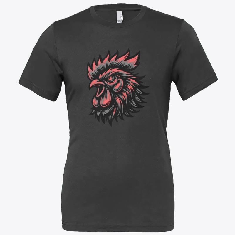 Powerful Chicken Head Graphic