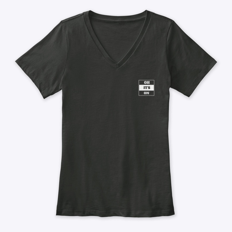 Gun Up - Women's Premium V-Neck Tee - Women's Premium V-Neck Tee