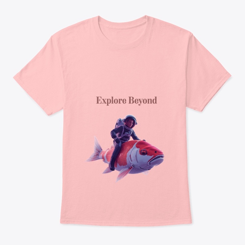 Explore Beyond – Astronaut Riding Koi