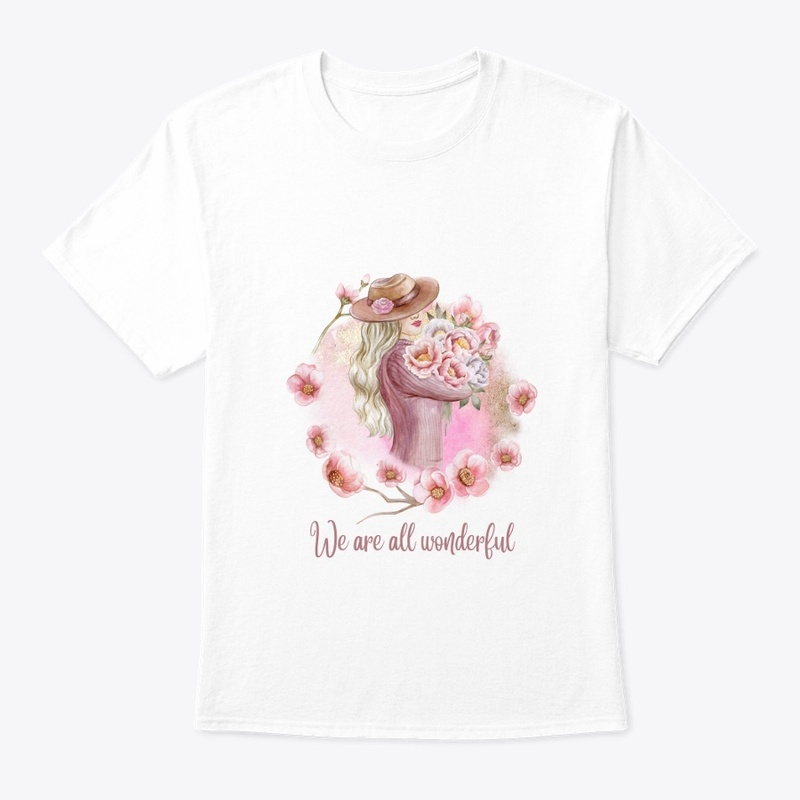 We Are All Wonderful" Graphic T-Shirt