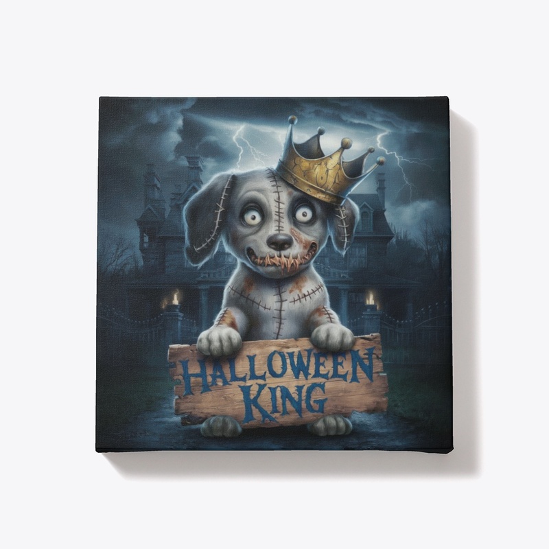 Halloween King Gift: Creepy Cute Dog