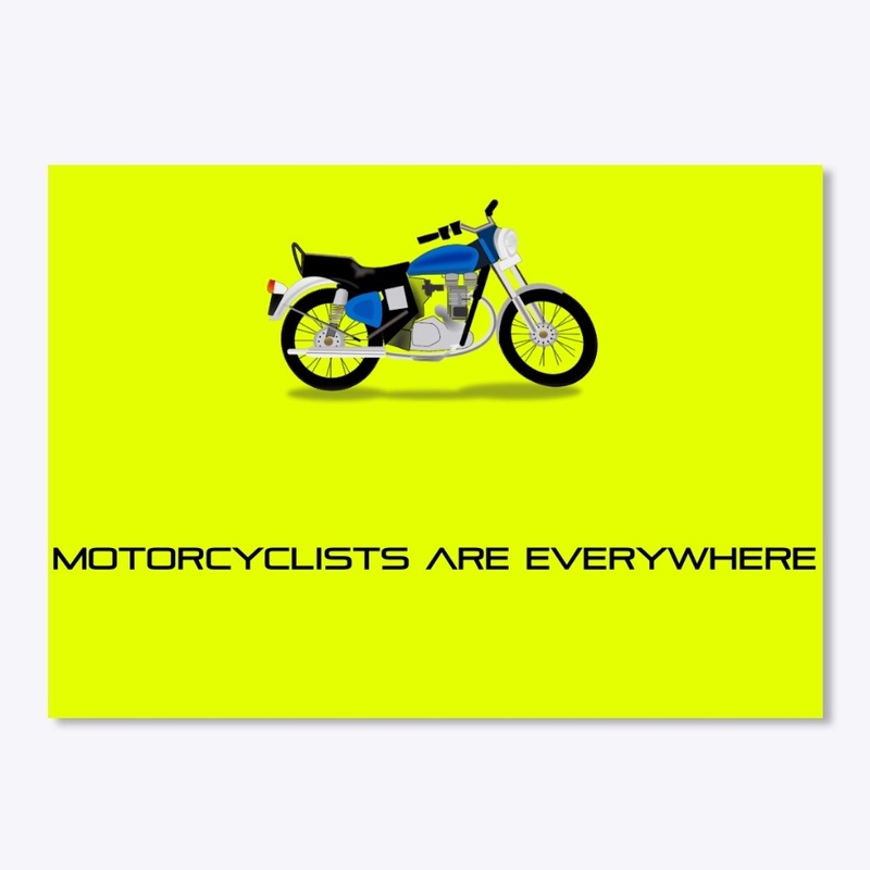 Motorcycle are everywhere