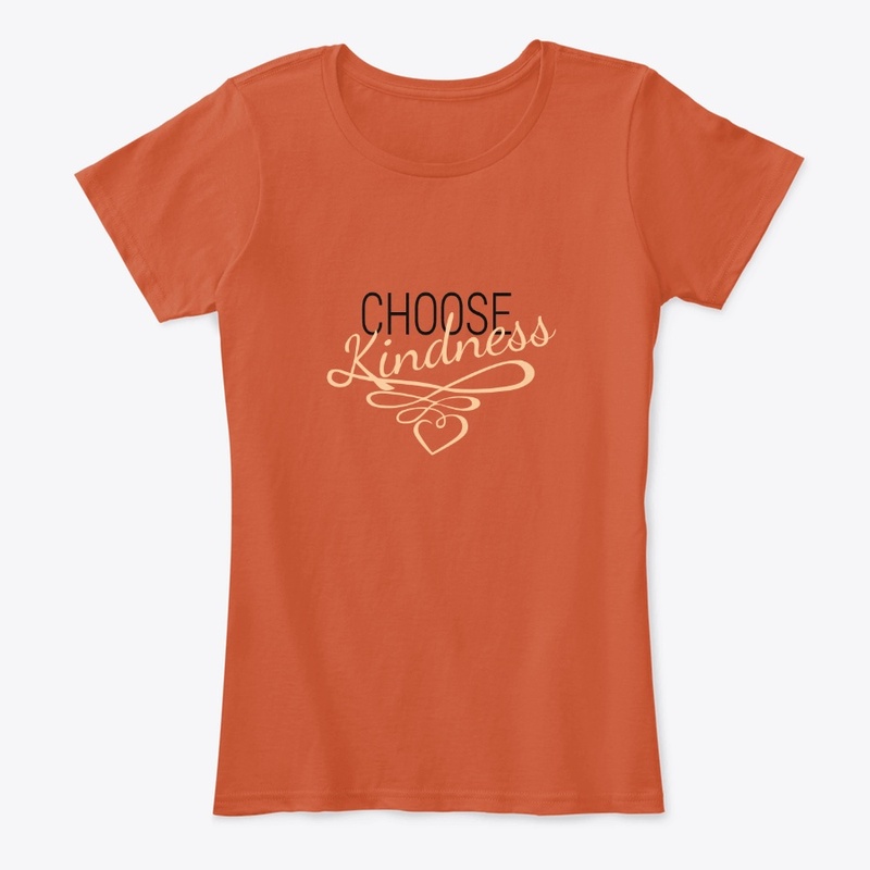 choose kindness orange