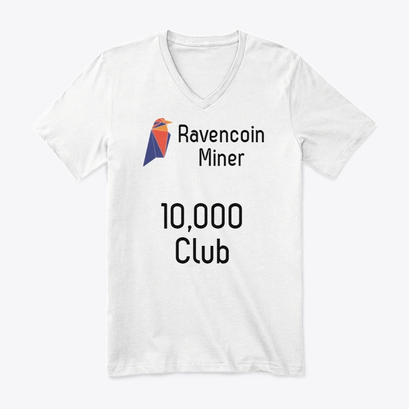 Ravencoin Miner - 10,000 Club T-Shirt
