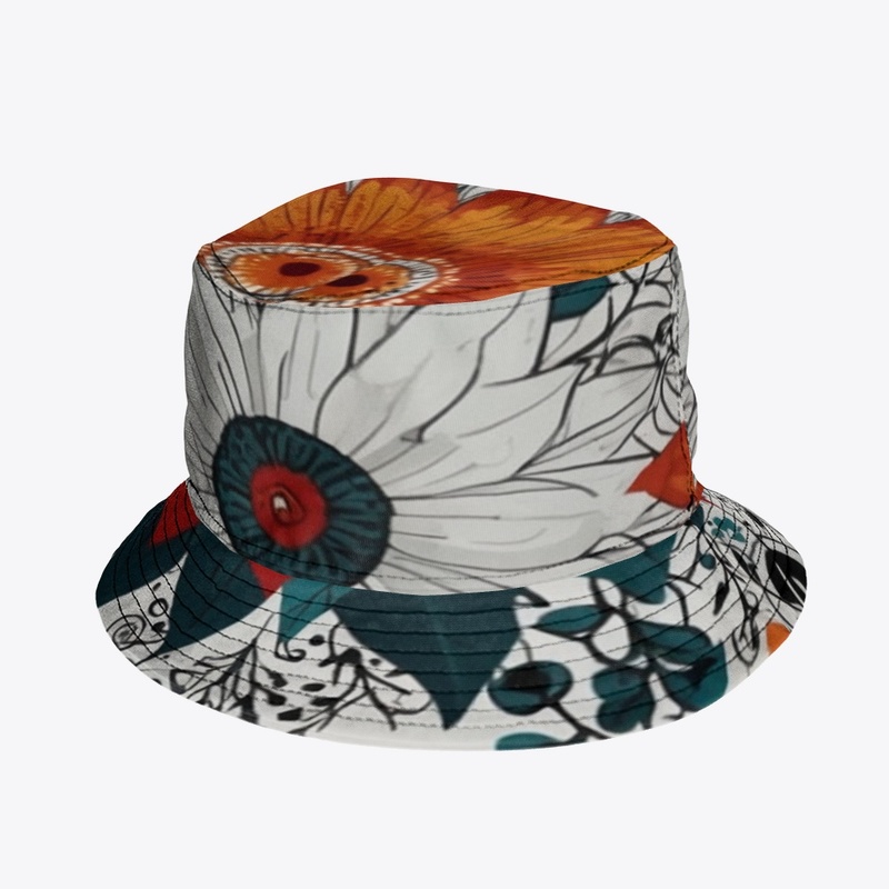Flower Pattern T-Shirt