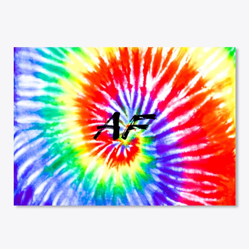 Rainbow Tie-Dye Sticker