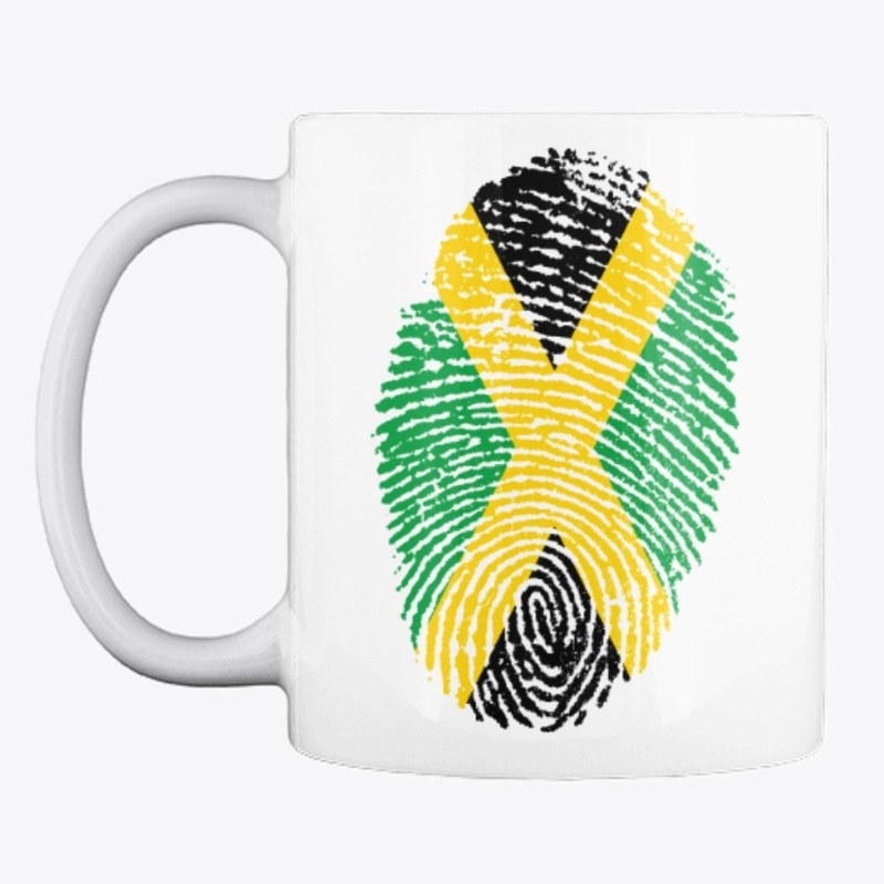 Jamaica Fingerprint Mug