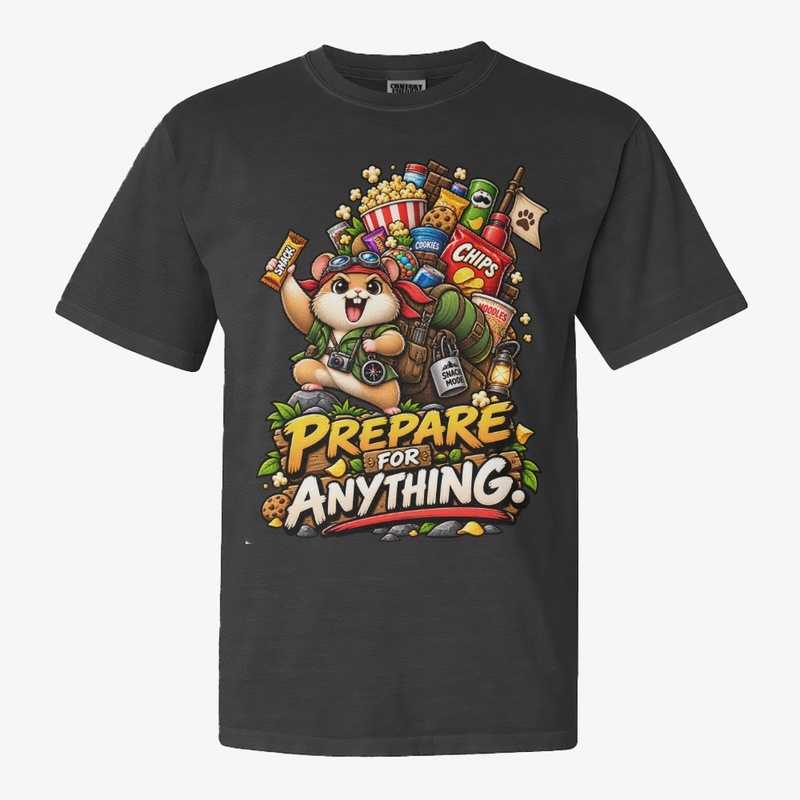 Prepare for Anything Funny Hamster 