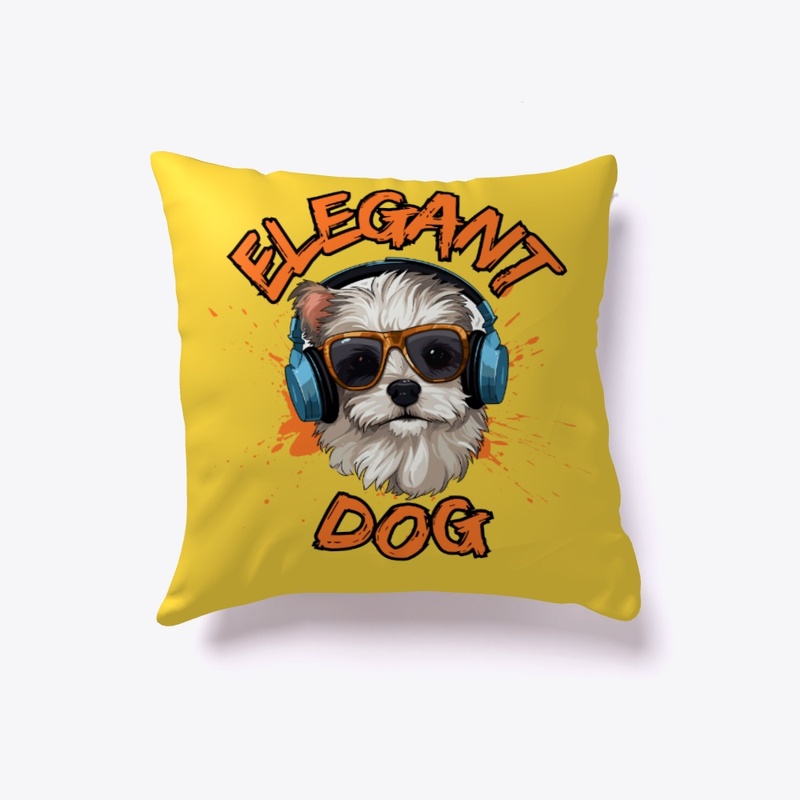 Stylish mug with cute dog design