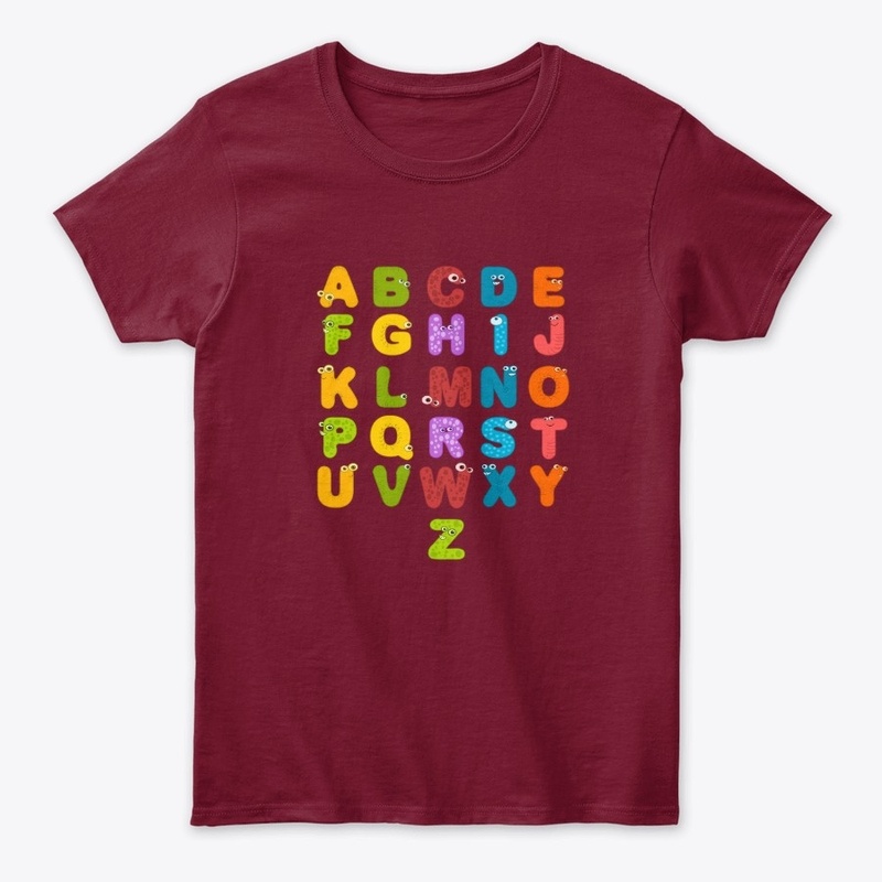 Alphabet Funny t shirts