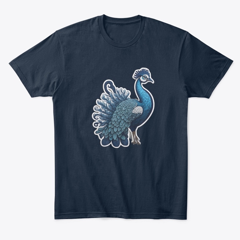Peacock Sticker