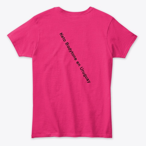 Keto Bodytone En Uruguay Heliconia T-Shirt Back