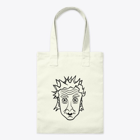 The Shocked Professor Natural T-Shirt Front